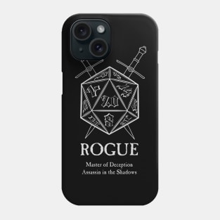 Rouge Master of Deception Assassin in the Shadows Phone Case