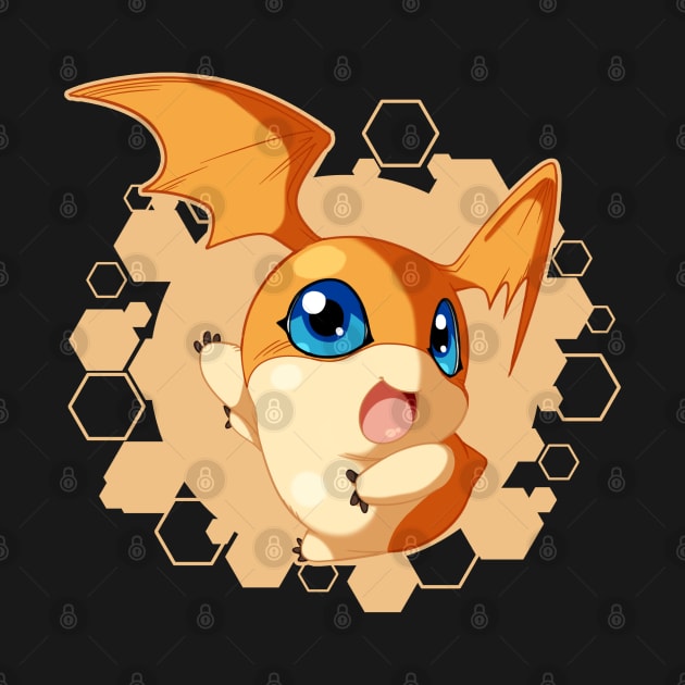 Patamon Chibi by PRPrints