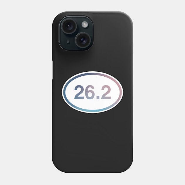 26.2 Marathon Running Race Distance Phone Case by murialbezanson