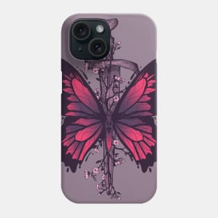 Butterfly Dagger Phone Case