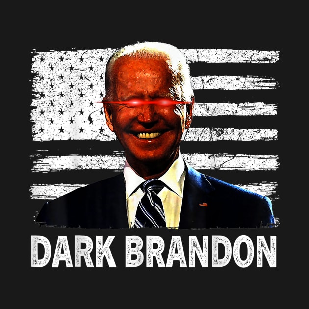 Dark Brandon Funny Biden Saving America Flag Political by patelmillie51