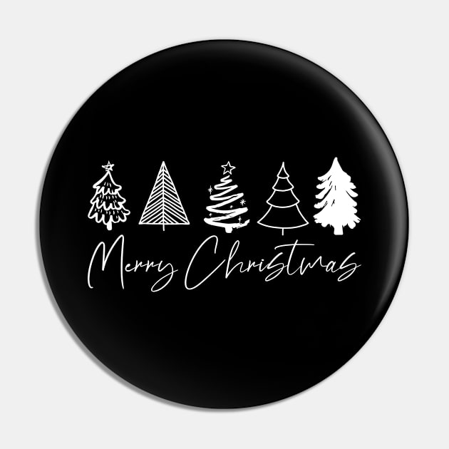 Merry Christmas Pin by MEDtee