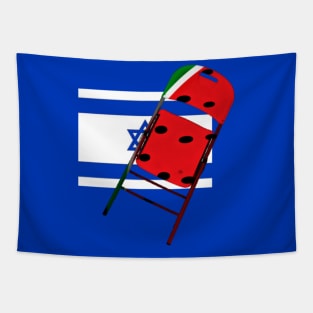 Watermelon Folding Chair To Brutal Occupation - Double-sided Tapestry