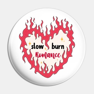 Slow burn romance bookish trope Pin