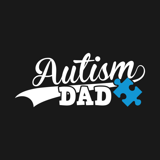 Autism Dad Puzzle by teevisionshop