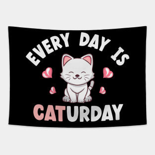 Every Day is Caturday Tapestry