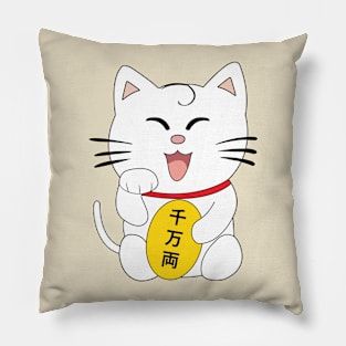 Lucky cat Pillow