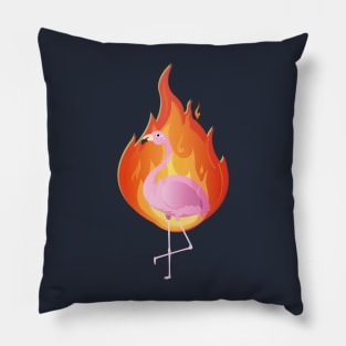 Flaming Go Pillow