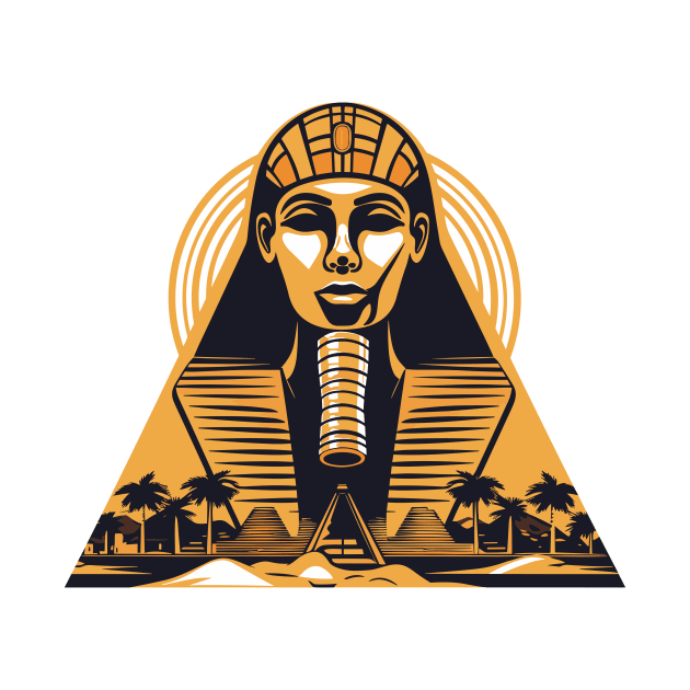 Ancient Egypt: Pharaohs, Pyramids, Golden Elegance: Modern Mythology in Ancient Grandeur by FK