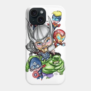 Minivengers Assemble! Phone Case