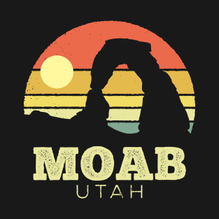 Moab Utah Arches Vintage Sunset T-Shirt