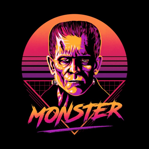 Retro Monster by ddjvigo