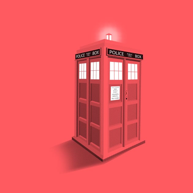 3D TARDIS by SOULTHROW