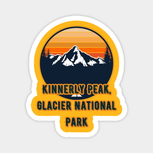 Kinnerly Peak, Glacier National Park Magnet