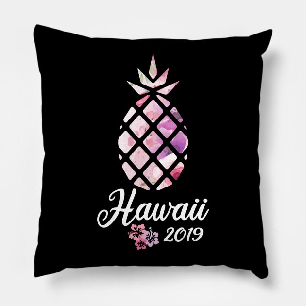 Hawaii Family Vacation 2019 Souvenir Pillow by SiGo