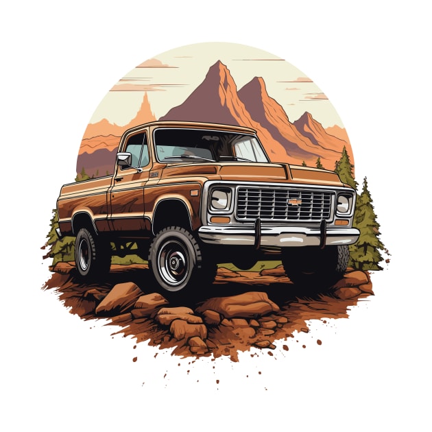 C10 Offroad in the mountains by Kid Relic