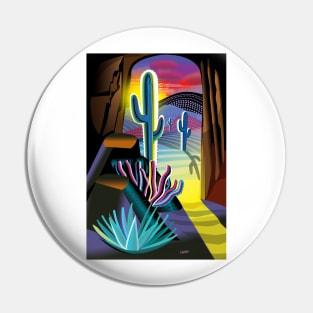 Desert Cave Pin