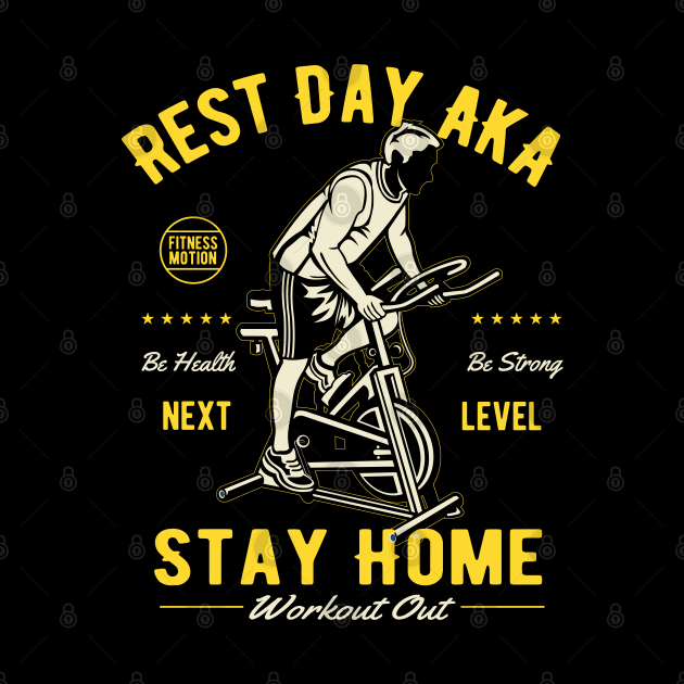 Rest Day  Stay Home Workout Out fitness motivation by bakmed