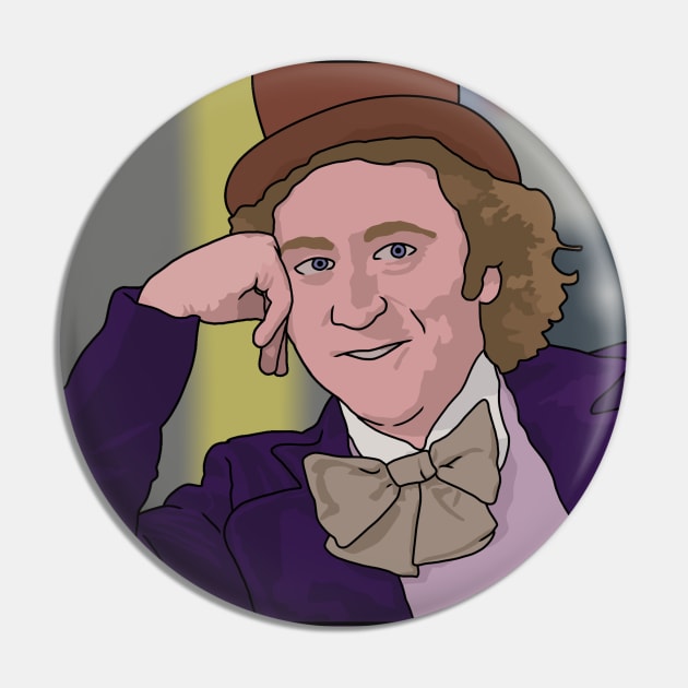 Condescending Wonka Meme Pin by Third Wheel Tees