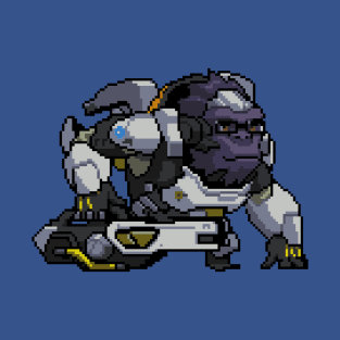 Overwatch - 16-Bit Winston T-Shirt