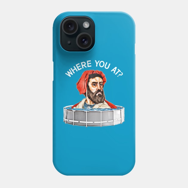 MARCO POLO - Where You At? Phone Case by darklordpug