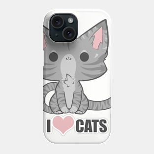 I <3 Cats! Phone Case