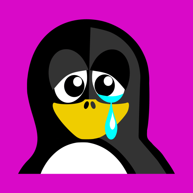 Crying Penguin by PatrioTEEism