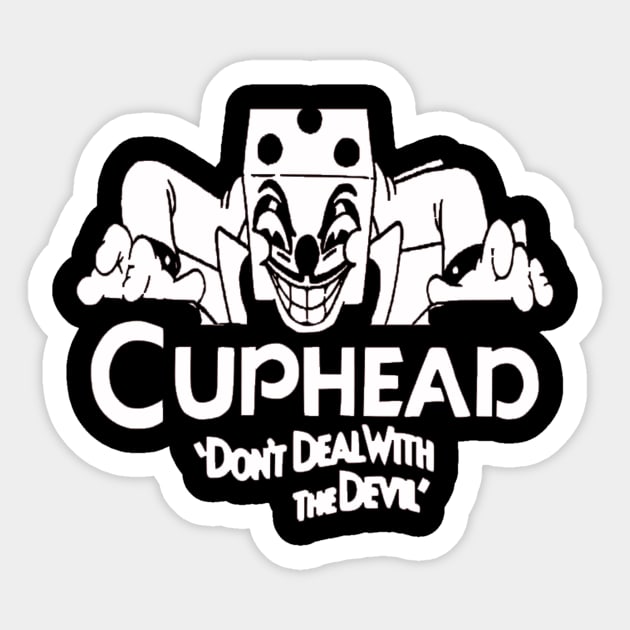 Cuphead - Devil x King Dice | Sticker