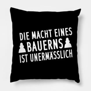 Schach Extremsport Schachfigur Bauer Eat Sleep Pillow