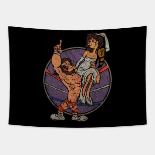 RANDY THE SAVAGE MAN Tapestry