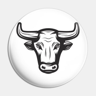 bulls artwork Pin