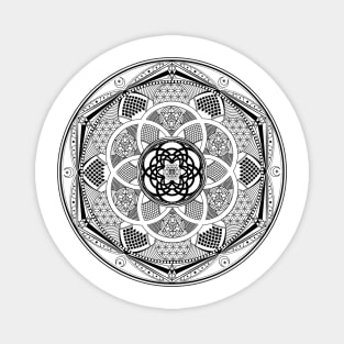 Sacred Mandala Magnet