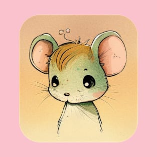 The little mouse in a tee-shirt T-Shirt