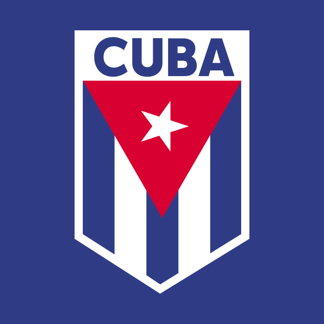 Cuba Flag Emblem by SLAG_Creative