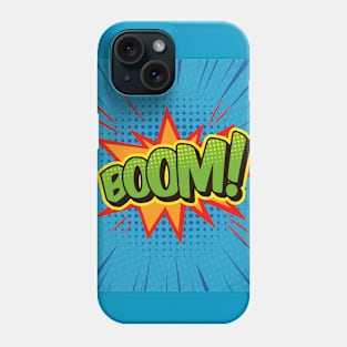 Comic boom Phone Case