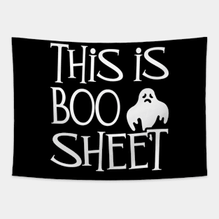 This Is Boo Sheet - Halloween Boo Boo Sheet Ghost Costume Tapestry