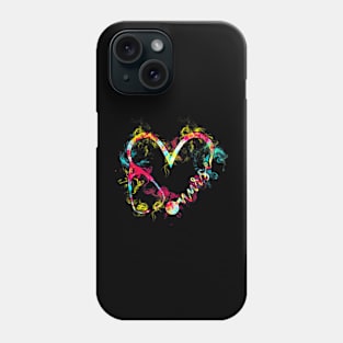 Nurse Flaming Heart Phone Case