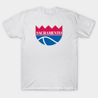 Sacramento Kings Vintage 90s Basketball Fan Gift T-Shirt