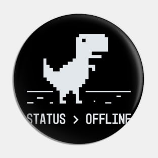 Developer Status Offline Pin