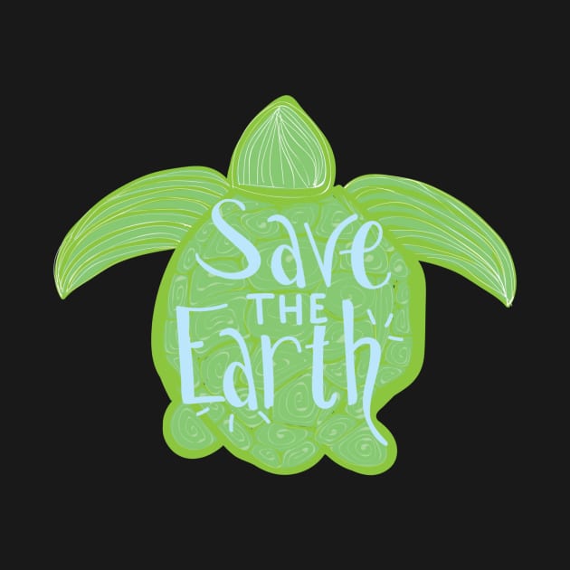 Save The Earth Turtle by Richardsonh25