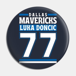 Dallas Mavericks Doncic 77 Basketball Limited Edition Pin