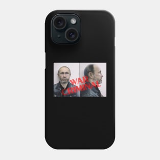 War criminal putin Phone Case