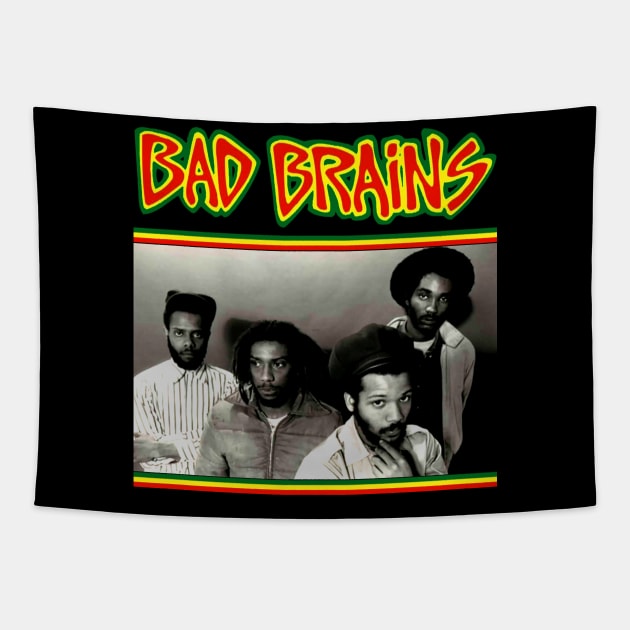 Bad Brains Vintage Tapestry by Honocoroko