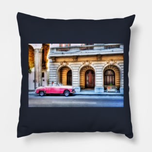 Cuban Cowboy, Havana Cuba Pillow