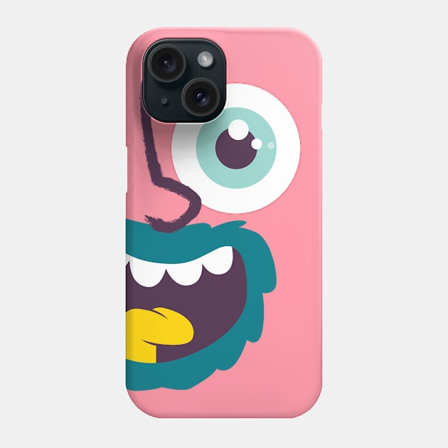 Crazy Face Phone Case by Zugor