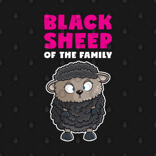 Black Sheep Of The Family | Sheep by DesignINKZ