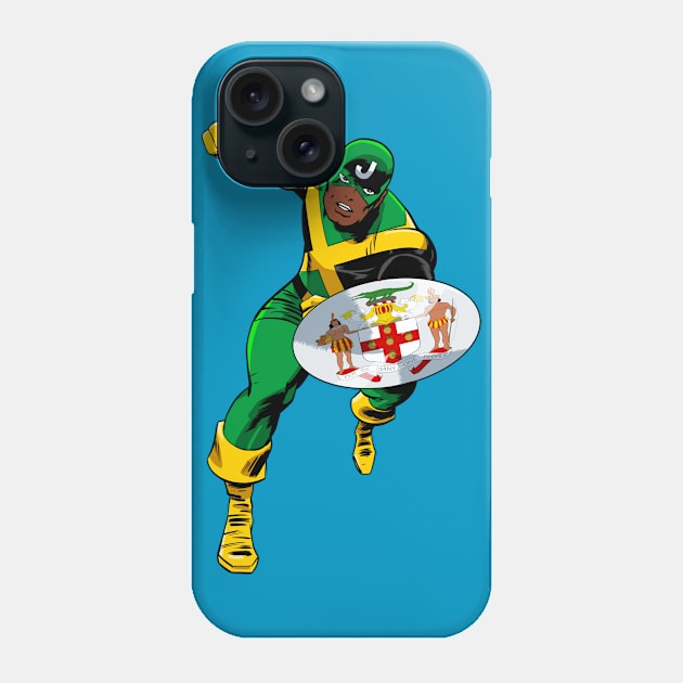 Captain Jamaica Phone Case by ThirteenthFloor