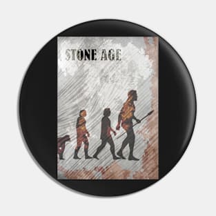 Stone Age - Board Games Design - Movie Poster Style - Board Game Art Pin