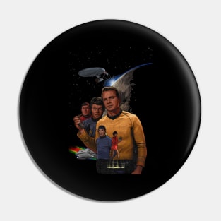 live long vulcan prosper Captain Pin