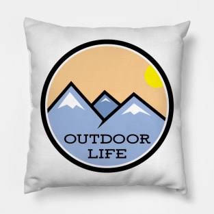 Outdoor Life T Shirt Pillow